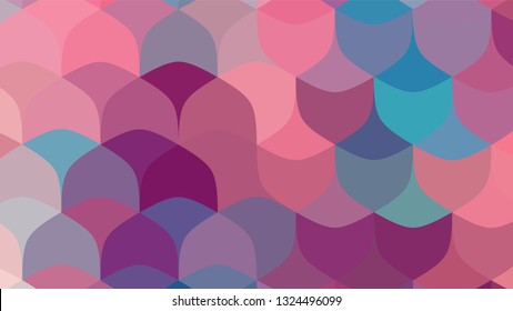 Geometric design. Colorful gradient mosaic background. Geometric triangle, mosaic, abstract background. Mosaic, one-color background. Mosaic texture. The effect of stained glass. EPS 10 Vector