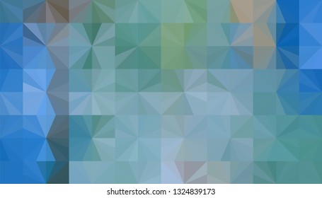 Geometric design. Colorful gradient mosaic background. Geometric triangle, mosaic, abstract background. Mosaic, one-color background. Mosaic texture. The effect of stained glass. EPS 10 Vector