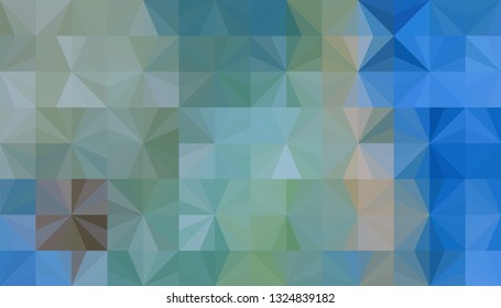 Geometric design. Colorful gradient mosaic background. Geometric triangle, mosaic, abstract background. Mosaic, one-color background. Mosaic texture. The effect of stained glass. EPS 10 Vector