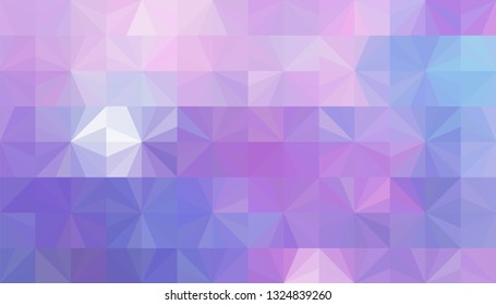 Geometric design. Colorful gradient mosaic background. Geometric triangle, mosaic, abstract background. Mosaic, one-color background. Mosaic texture. The effect of stained glass. EPS 10 Vector