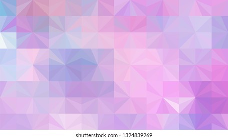 Geometric design. Colorful gradient mosaic background. Geometric triangle, mosaic, abstract background. Mosaic, one-color background. Mosaic texture. The effect of stained glass. EPS 10 Vector