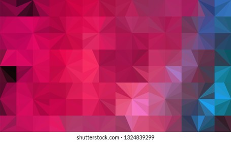 Geometric design. Colorful gradient mosaic background. Geometric triangle, mosaic, abstract background. Mosaic, one-color background. Mosaic texture. The effect of stained glass. EPS 10 Vector