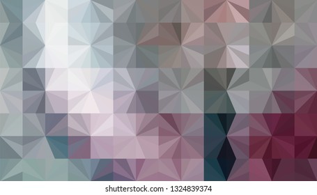 Geometric design. Colorful gradient mosaic background. Geometric triangle, mosaic, abstract background. Mosaic, one-color background. Mosaic texture. The effect of stained glass. EPS 10 Vector