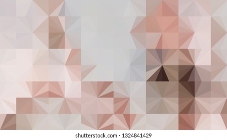 Geometric design. Colorful gradient mosaic background. Geometric triangle, mosaic, abstract background. Mosaic, one-color background. Mosaic texture. The effect of stained glass. EPS 10 Vector