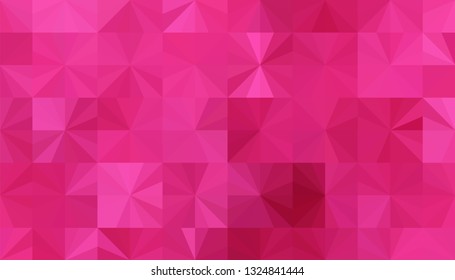 Geometric design. Colorful gradient mosaic background. Geometric triangle, mosaic, abstract background. Mosaic, one-color background. Mosaic texture. The effect of stained glass. EPS 10 Vector