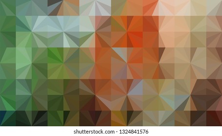 Geometric design. Colorful gradient mosaic background. Geometric triangle, mosaic, abstract background. Mosaic, one-color background. Mosaic texture. The effect of stained glass. EPS 10 Vector