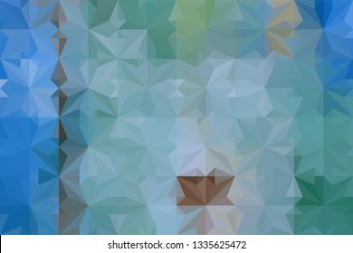 Geometric design. Colorful gradient mosaic background. Geometric triangle, mosaic, abstract background. Mosaic, color background. Mosaic texture. The effect of stained glass. EPS 10 Vector