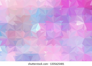 Geometric design. Colorful gradient mosaic background. Geometric triangle, mosaic, abstract background. Mosaic, color background. Mosaic texture. The effect of stained glass. EPS 10 Vector