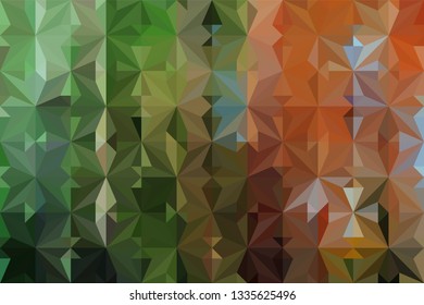 Geometric design. Colorful gradient mosaic background. Geometric triangle, mosaic, abstract background. Mosaic, color background. Mosaic texture. The effect of stained glass. EPS 10 Vector