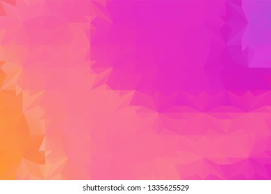 Geometric design. Colorful gradient mosaic background. Geometric triangle, mosaic, abstract background. Mosaic, color background. Mosaic texture. The effect of stained glass. EPS 10 Vector