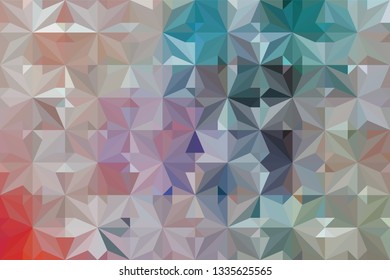 Geometric design. Colorful gradient mosaic background. Geometric triangle, mosaic, abstract background. Mosaic, color background. Mosaic texture. The effect of stained glass. EPS 10 Vector