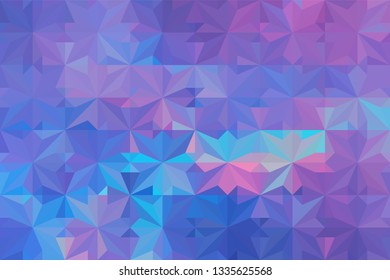 Geometric design. Colorful gradient mosaic background. Geometric triangle, mosaic, abstract background. Mosaic, color background. Mosaic texture. The effect of stained glass. EPS 10 Vector