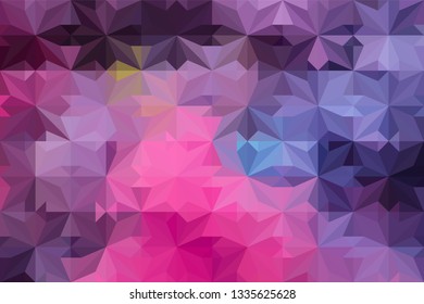 Geometric design. Colorful gradient mosaic background. Geometric triangle, mosaic, abstract background. Mosaic, color background. Mosaic texture. The effect of stained glass. EPS 10 Vector