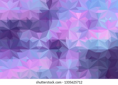 Geometric design. Colorful gradient mosaic background. Geometric triangle, mosaic, abstract background. Mosaic, color background. Mosaic texture. The effect of stained glass. EPS 10 Vector