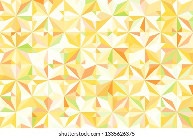 Geometric design. Colorful gradient mosaic background. Geometric triangle, mosaic, abstract background. Mosaic, color background. Mosaic texture. The effect of stained glass. EPS 10 Vector