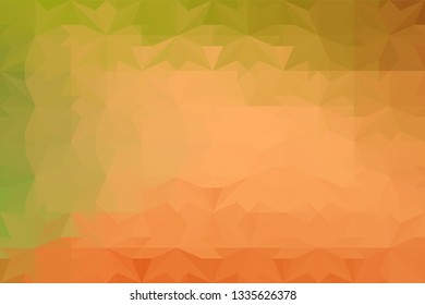 Geometric design. Colorful gradient mosaic background. Geometric triangle, mosaic, abstract background. Mosaic, color background. Mosaic texture. The effect of stained glass. EPS 10 Vector