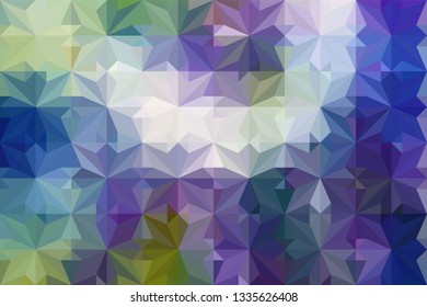 Geometric design. Colorful gradient mosaic background. Geometric triangle, mosaic, abstract background. Mosaic, color background. Mosaic texture. The effect of stained glass. EPS 10 Vector