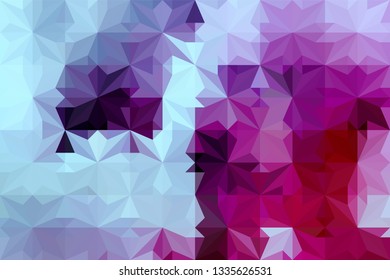 Geometric design. Colorful gradient mosaic background. Geometric triangle, mosaic, abstract background. Mosaic, color background. Mosaic texture. The effect of stained glass. EPS 10 Vector