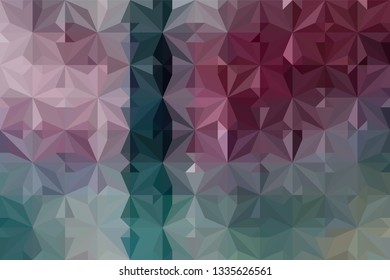 Geometric design. Colorful gradient mosaic background. Geometric triangle, mosaic, abstract background. Mosaic, color background. Mosaic texture. The effect of stained glass. EPS 10 Vector