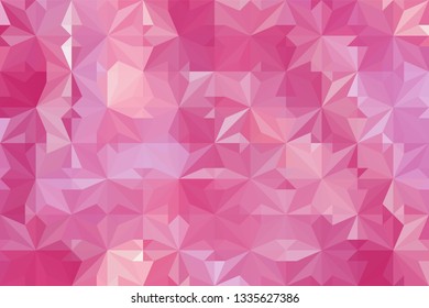 Geometric design. Colorful gradient mosaic background. Geometric triangle, mosaic, abstract background. Mosaic, color background. Mosaic texture. The effect of stained glass. EPS 10 Vector
