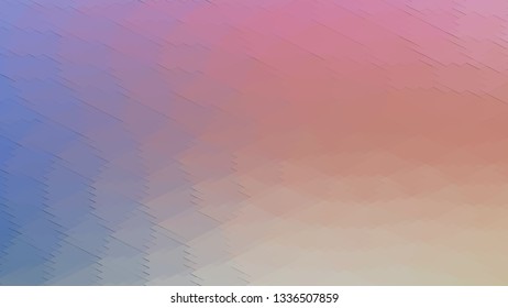 Geometric design. Colorful gradient mosaic background. Isometric mosaic, abstract background. Mosaic, colorful isometric background. The texture of the mosaic. EPS 10 Vector