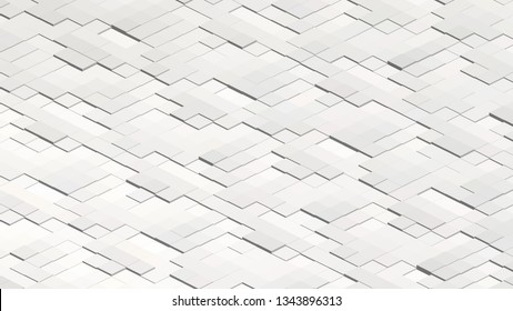 Geometric design. Colorful gradient mosaic background. Isometric mosaic, abstract background. Mosaic, colorful isometric background. The texture of the mosaic. EPS 10 Vector