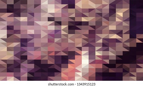 Geometric design. Colorful gradient mosaic background. Geometric triangle, mosaic, abstract background. Mosaic, one-color background. Mosaic texture. The effect of stained glass. EPS 10 Vector