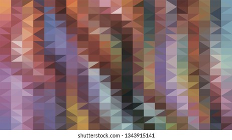 Geometric design. Colorful gradient mosaic background. Geometric triangle, mosaic, abstract background. Mosaic, one-color background. Mosaic texture. The effect of stained glass. EPS 10 Vector