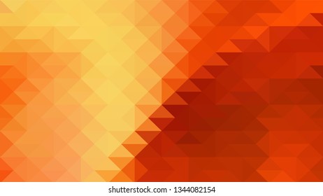 Geometric design. Colorful gradient mosaic background. Geometric triangle, mosaic, abstract background. Mosaic, color background. Mosaic texture. The effect of stained glass. EPS 10 Vector