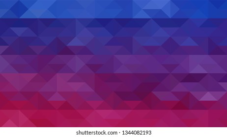 Geometric design. Colorful gradient mosaic background. Geometric triangle, mosaic, abstract background. Mosaic, color background. Mosaic texture. The effect of stained glass. EPS 10 Vector