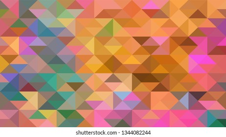 Geometric design. Colorful gradient mosaic background. Geometric triangle, mosaic, abstract background. Mosaic, color background. Mosaic texture. The effect of stained glass. EPS 10 Vector
