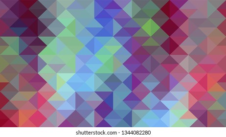 Geometric design. Colorful gradient mosaic background. Geometric triangle, mosaic, abstract background. Mosaic, color background. Mosaic texture. The effect of stained glass. EPS 10 Vector