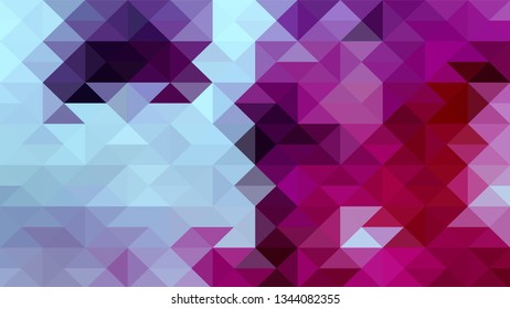 Geometric design. Colorful gradient mosaic background. Geometric triangle, mosaic, abstract background. Mosaic, color background. Mosaic texture. The effect of stained glass. EPS 10 Vector