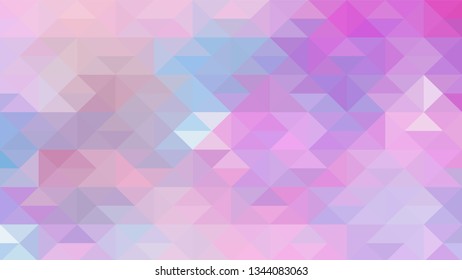 Geometric design. Colorful gradient mosaic background. Geometric triangle, mosaic, abstract background. Mosaic, color background. Mosaic texture. The effect of stained glass. EPS 10 Vector