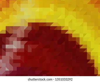 Geometric design. Colorful gradient mosaic background. Geometric triangle, mosaic, abstract background. Mosaic, color background. Mosaic texture. The effect of stained glass. EPS 10 Vector