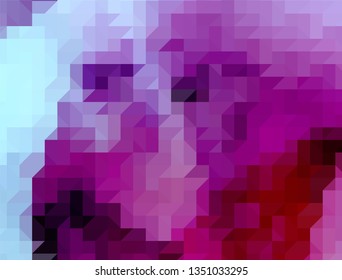 Geometric design. Colorful gradient mosaic background. Geometric triangle, mosaic, abstract background. Mosaic, color background. Mosaic texture. The effect of stained glass. EPS 10 Vector
