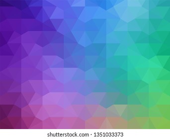 Geometric design. Colorful gradient mosaic background. Geometric triangle, mosaic, abstract background. Mosaic, color background. Mosaic texture. The effect of stained glass. EPS 10 Vector