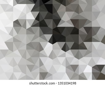 Geometric design. Colorful gradient mosaic background. Geometric triangle, mosaic, abstract background. Mosaic, color background. Mosaic texture. The effect of stained glass. EPS 10 Vector