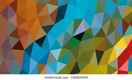 Geometric design. Colorful gradient mosaic background. Geometric triangle, mosaic, abstract background. Mosaic, color background. Mosaic texture. The effect of stained glass. EPS 10 Vector