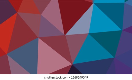 Geometric design. Colorful gradient mosaic background. Geometric triangle, mosaic, abstract background. Mosaic, color background. Mosaic texture. The effect of stained glass. EPS 10 Vector