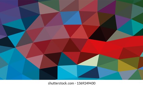 Geometric design. Colorful gradient mosaic background. Geometric triangle, mosaic, abstract background. Mosaic, color background. Mosaic texture. The effect of stained glass. EPS 10 Vector