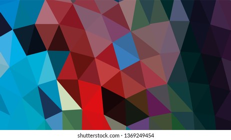 Geometric design. Colorful gradient mosaic background. Geometric triangle, mosaic, abstract background. Mosaic, color background. Mosaic texture. The effect of stained glass. EPS 10 Vector