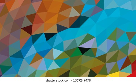 Geometric design. Colorful gradient mosaic background. Geometric triangle, mosaic, abstract background. Mosaic, color background. Mosaic texture. The effect of stained glass. EPS 10 Vector