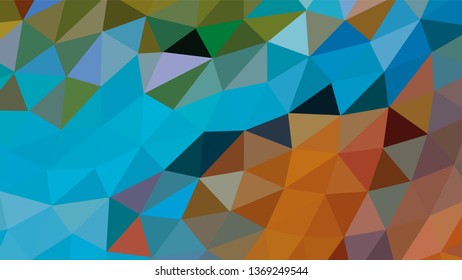 Geometric design. Colorful gradient mosaic background. Geometric triangle, mosaic, abstract background. Mosaic, color background. Mosaic texture. The effect of stained glass. EPS 10 Vector