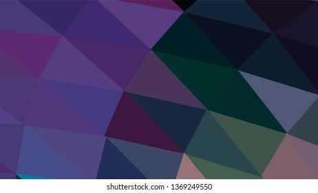 Geometric design. Colorful gradient mosaic background. Geometric triangle, mosaic, abstract background. Mosaic, color background. Mosaic texture. The effect of stained glass. EPS 10 Vector