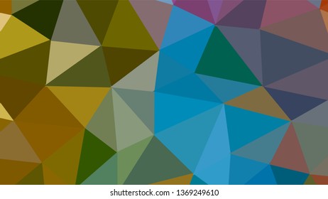 Geometric design. Colorful gradient mosaic background. Geometric triangle, mosaic, abstract background. Mosaic, color background. Mosaic texture. The effect of stained glass. EPS 10 Vector