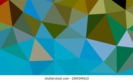Geometric design. Colorful gradient mosaic background. Geometric triangle, mosaic, abstract background. Mosaic, color background. Mosaic texture. The effect of stained glass. EPS 10 Vector