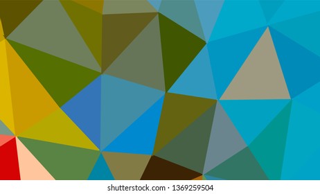 Geometric design. Colorful gradient mosaic background. Geometric triangle, mosaic, abstract background. Mosaic, color background. Mosaic texture. The effect of stained glass. EPS 10 Vector