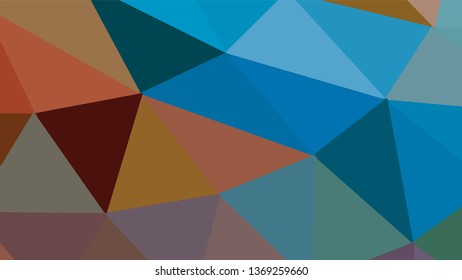 Geometric design. Colorful gradient mosaic background. Geometric triangle, mosaic, abstract background. Mosaic, color background. Mosaic texture. The effect of stained glass. EPS 10 Vector