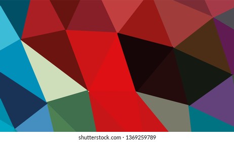Geometric design. Colorful gradient mosaic background. Geometric triangle, mosaic, abstract background. Mosaic, color background. Mosaic texture. The effect of stained glass. EPS 10 Vector